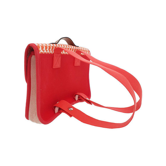 Hermes Animo Pixel Canvas Rucksack Backpack - Picture 2 of 9